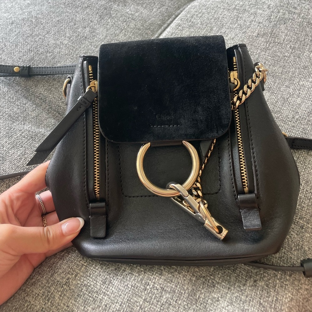 Chloe mini Faye backpack